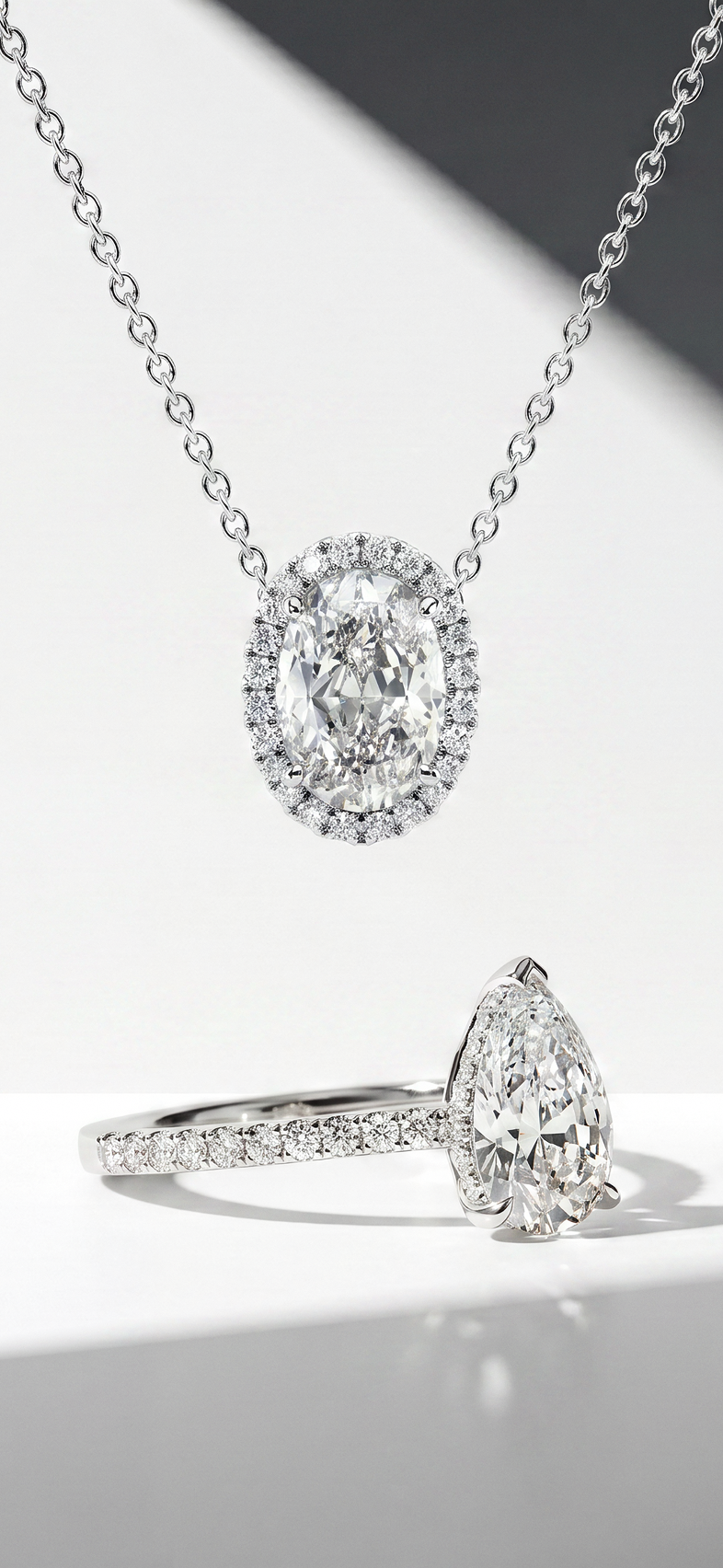 The Trillion Edge - Oval - Platinum - 1.00ct