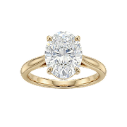 The Trillion Edge - Oval - Platinum - 1.00ct